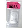 Image 1 : 1 Oz .999 Silver JBR Ethically Sourced Bar 