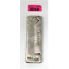 Image 1 : Rare 50 Oz .999+ Silver Johnson Matthey Hand Poured/ Stamped Bar