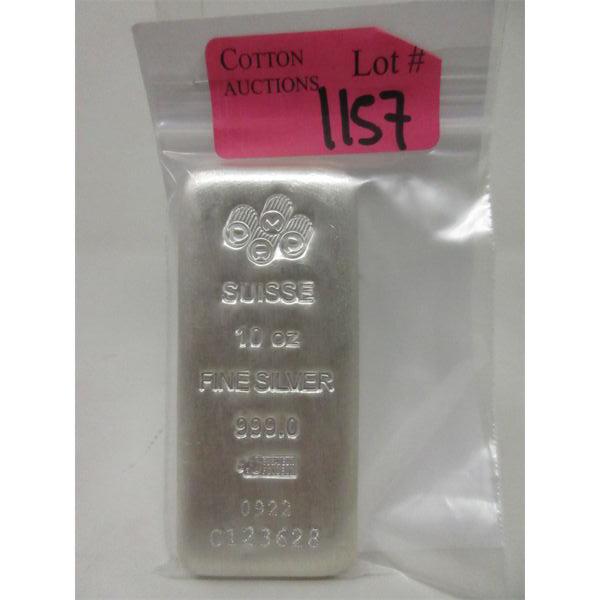 10 Oz .999 PAMP Suisse Serial Numbered Bar