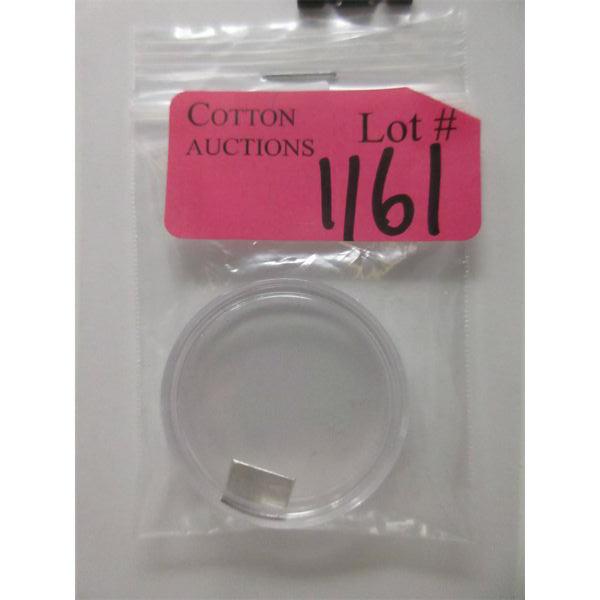 1 Gram .9995 Fine Platinum Valcambi Bar