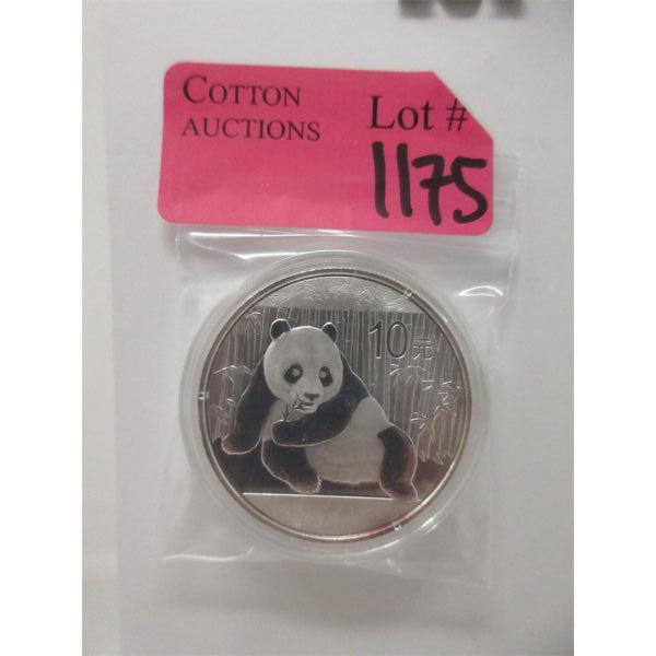 30 Gram .999 Silver 2015 Chinese Panda Coin