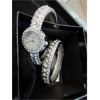 Image 2 : Joan Rivers Silver Tone Watch & Bracelet Set