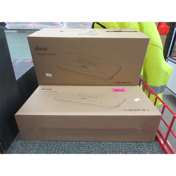 2 New Aoozi Vacuum Sealers