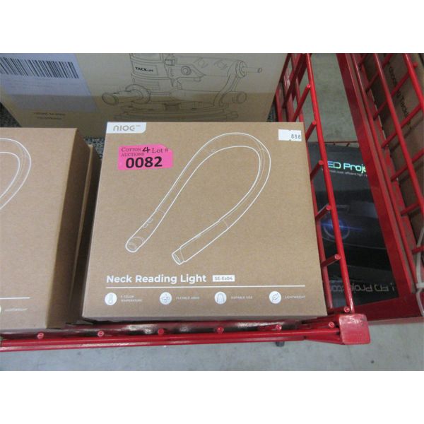 4 New Nioe Lab Neck Reading Lights - Model SE-Es04