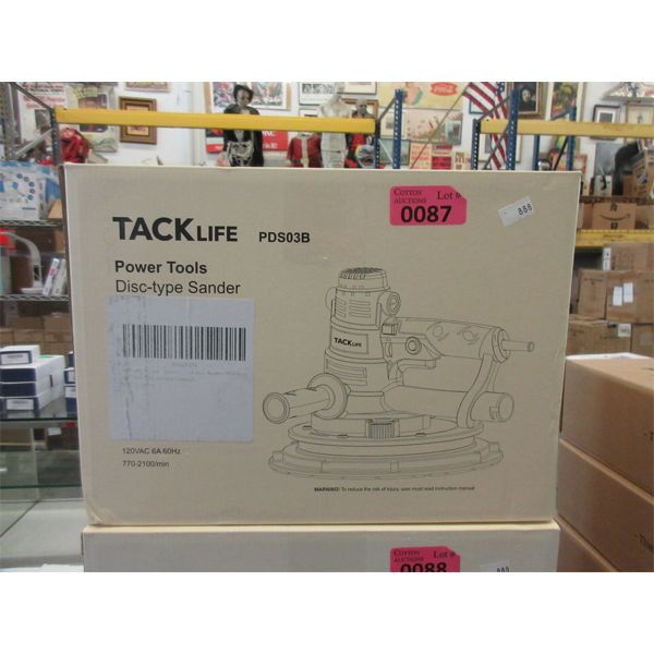 New Tacklife Disc-Type Sander - Model PDS03B