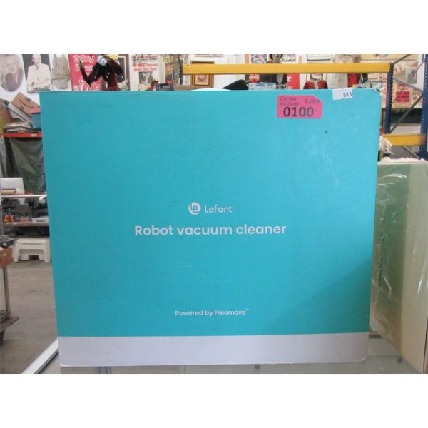 LeFant Robot Vacuum Cleaner - Powered by Freemove - Open Box