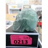 Image 1 : 1360 CT Fluorite 3D Skull - Hand Carved