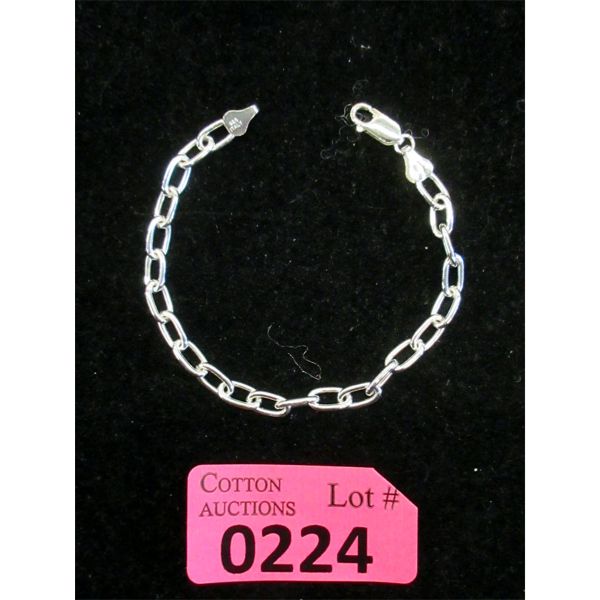 New Italian Sterling Silver Bracelet