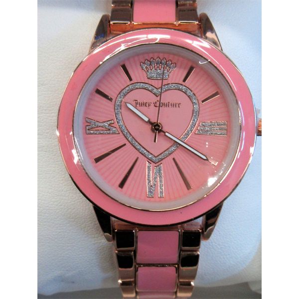 New Ladies Pink Juicy Couture Black Label Watch