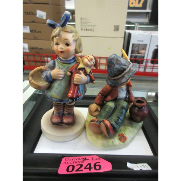 2 Goebel Collectors Club Hummel Figurines