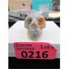 Image 1 : 249 CT Crazy Lace Agate 3D Skull - Hand Carved
