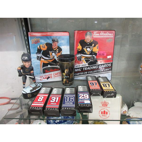 11 Pcs. Lot of Hockey Memorabilia 