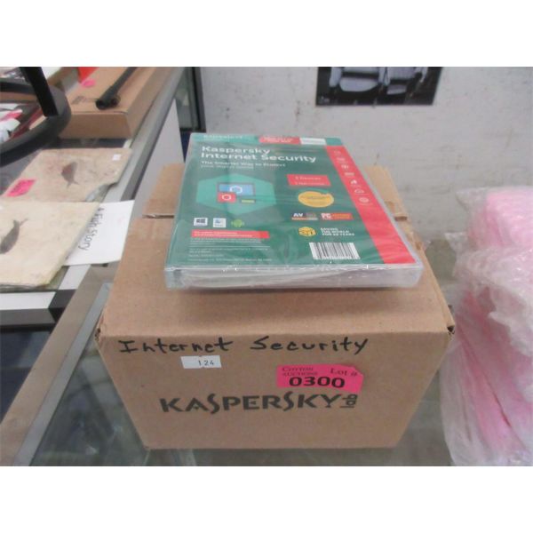 Case of 10 Kaspersky Internet Security Software