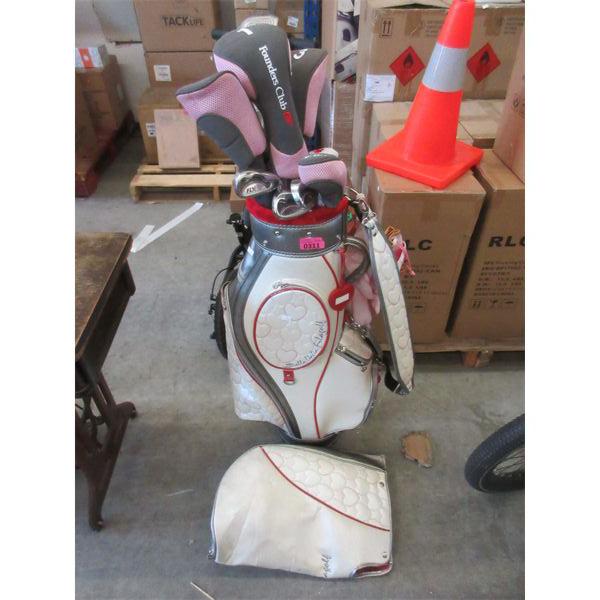 Ladies Founder & Medicus Golf Clubs in Bag