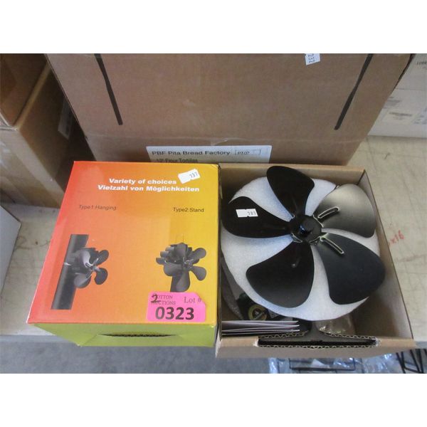 2 New Heat Powered Stove Fans