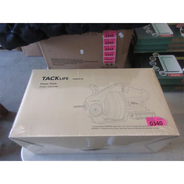 New Cordless Drain Cleaner / Auger by TackLife 