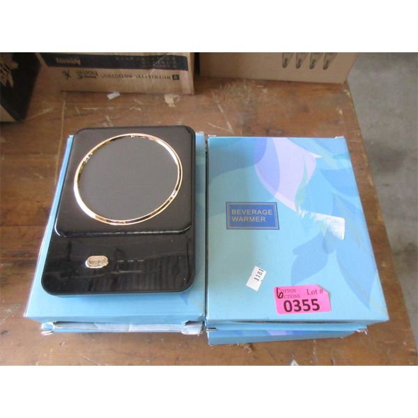 6 Electric Beverage Warmers with 3 Settings