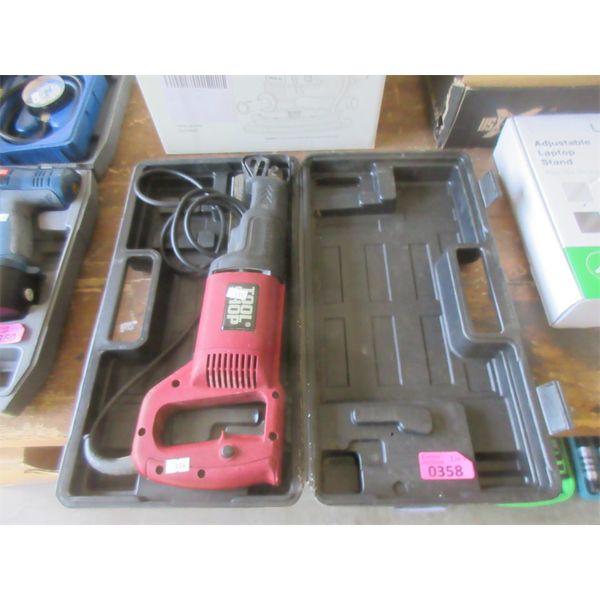 Tool Shop Corded Reciprocating Saw in Case