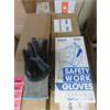 Image 1 : 8 New Pairs of XXL Brigic Work Gloves- Rubber Palm