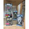 Image 1 : 4 Star Wars Funko Bobble-Heads -Original Boxes