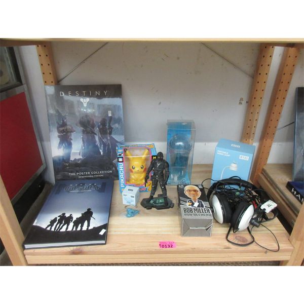 9 Piece Lot of Gaming & Other Goods