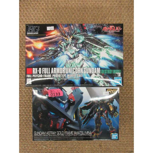 2 Gundam 1:44 Scale Model Kits