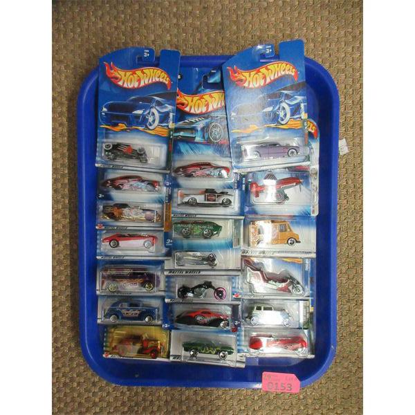20 New Hot Wheels Toys in Sealed Packages