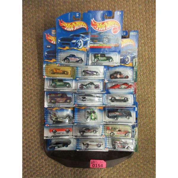 20 New Hot Wheels Toys in Sealed Packages