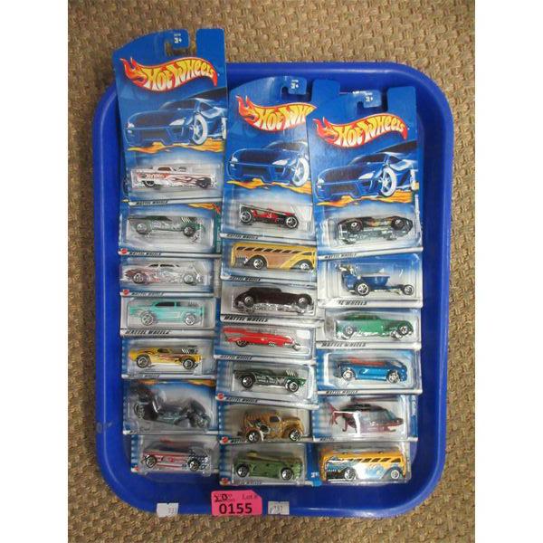 20 New Hot Wheels Toys in Sealed Packages
