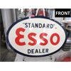 Image 1 : One Esso Double Sided Porcelain Sign - 26" x 24"