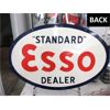Image 2 : One Esso Double Sided Porcelain Sign - 26" x 24"