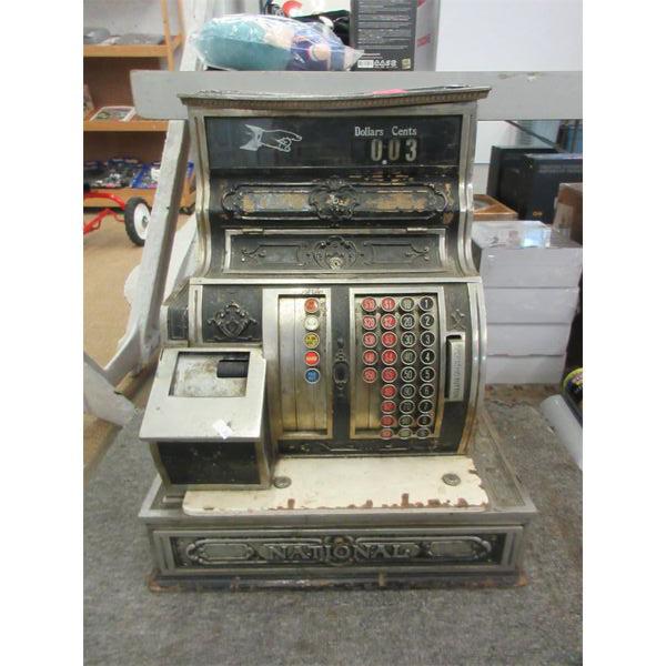 Vintage National Cash Register - 15" x 18" x 23" tall