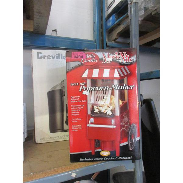 Popcorn Maker & Breville Juice Fountain