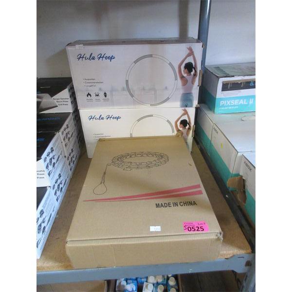 1 Weighted & 4 Other Hula Hoops