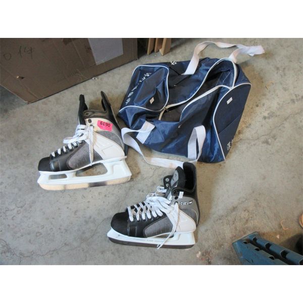Pair of CCM Classic Hockey Skates - Size 9