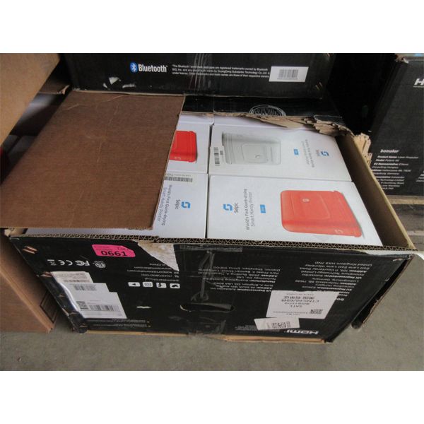 Case of Open Box Selpic Smart Handy Printers