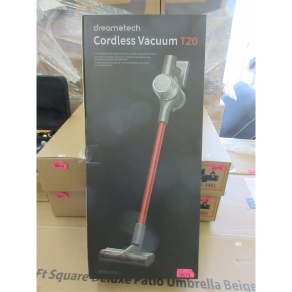 New Dreamtech Cordless Vacuum - Model: T20 