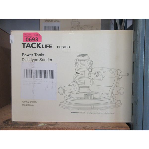 New Tacklife Drywall Sander with Dust Bag