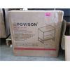 Image 1 : Povison Nightstand with Drawer - Unassembled in Box