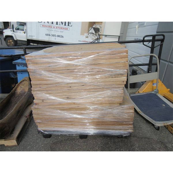 Skid of Pallet Racking Stringers
