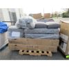 Image 1 : Skid of Bush Fabric Upholstered Sofa Parts