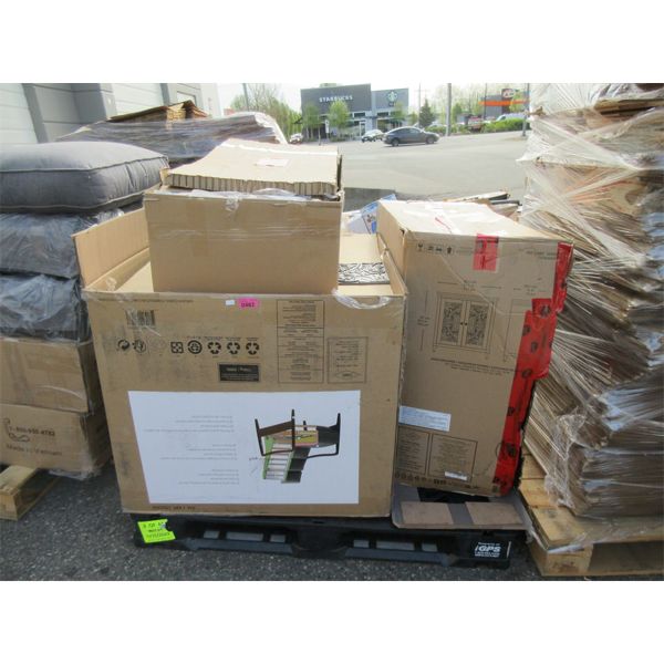 Leather Chair - Unassembled Store Return