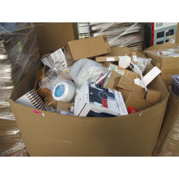 Skid of Overstock and Open Box Goods