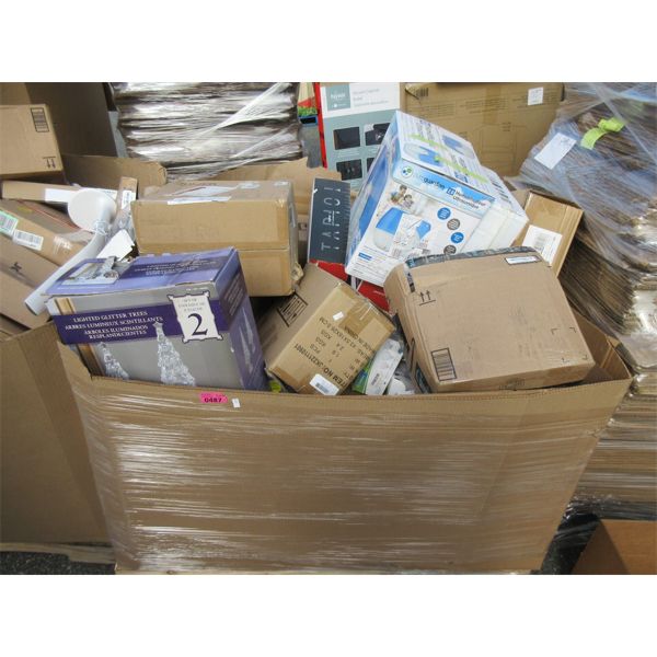Skid of Overstock and Open Box Goods