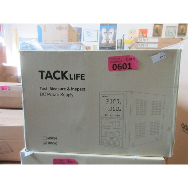 New Tacklife DC Power Supply - Model: MDC02
