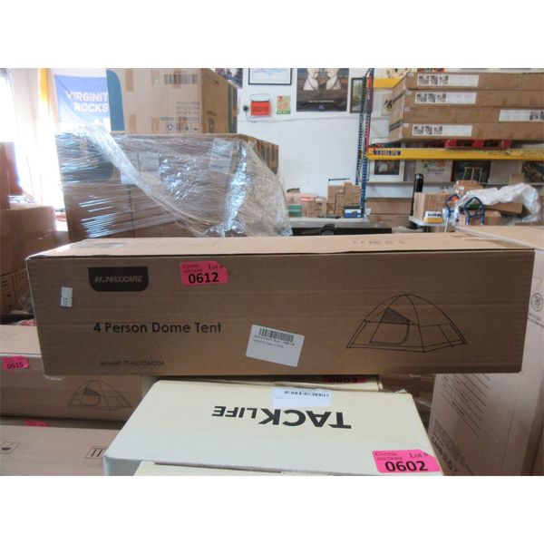New MaxKare 4 Person Dome Tent