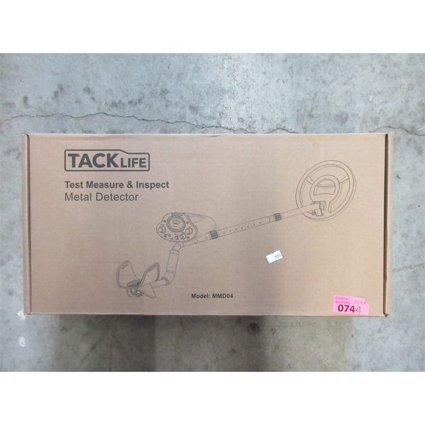 New TackLife Metal Detector- Model: MMD04