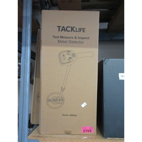 New TackLife Metal Detector- Model: MMD06