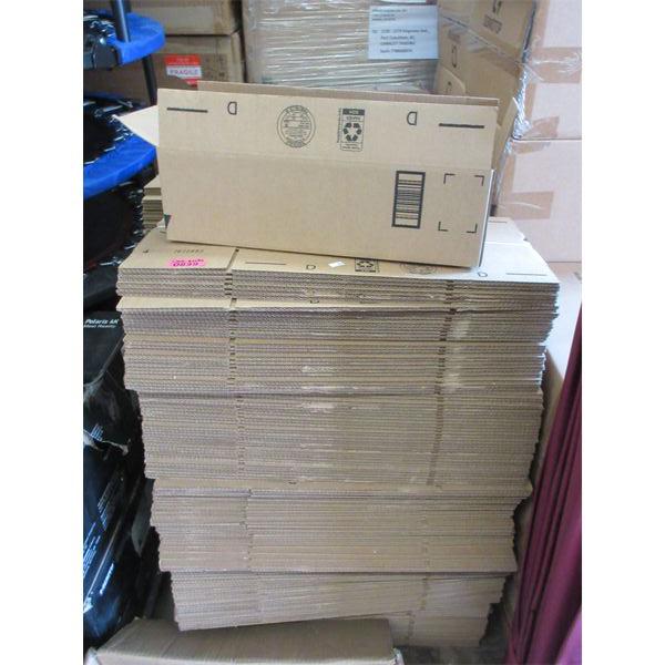20 New Bundles of 30 Slim Cardboard Shipping Boxes