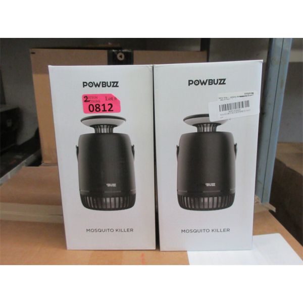 2 New PowBuzz Mosquito Killers - Model PB-H01E 